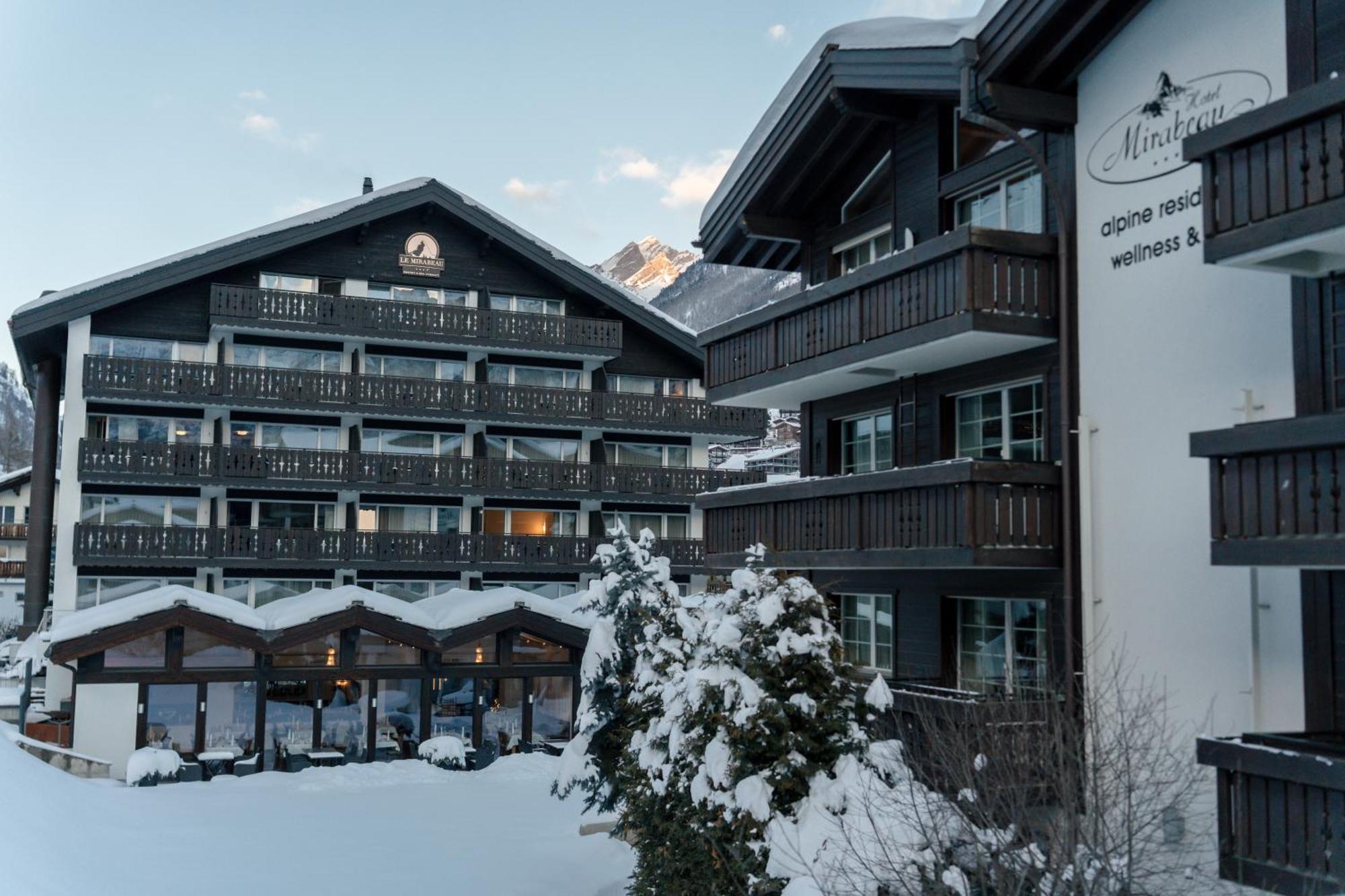 Le Mirabeau Resort & Spa Zermatt Bagian luar foto