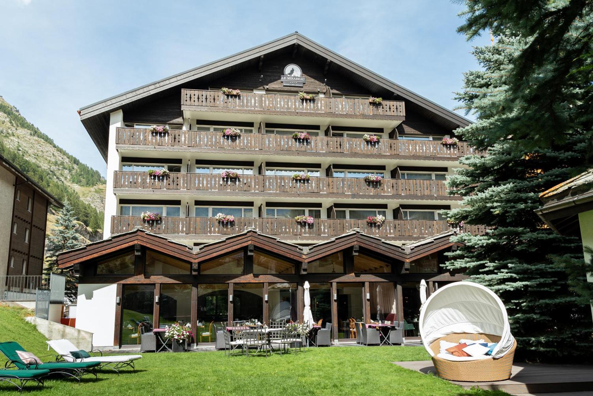 Le Mirabeau Resort & Spa Zermatt Bagian luar foto